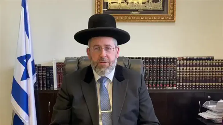 Главный раввин Израиля Давид Лау