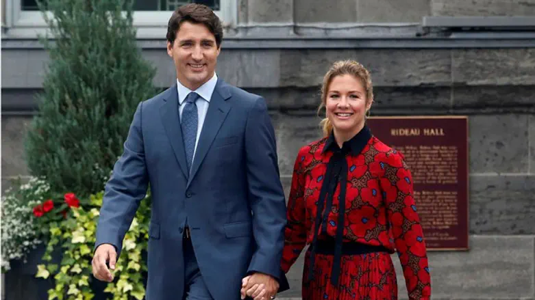 Justin Trudeau and Sophie Gregoire Trudeau