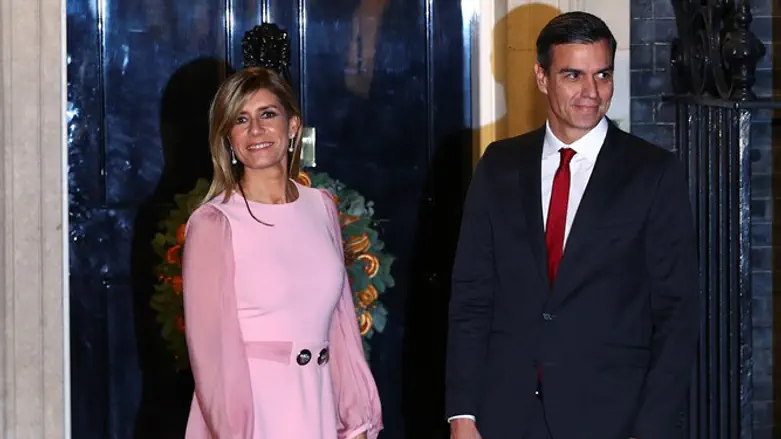 Begona Gomez and Pedro Sanchez