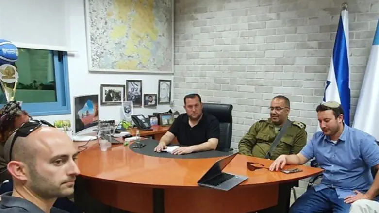 הערכת מצב במועצת שומרון