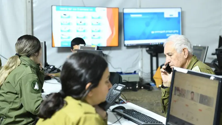 המוקד של פיקוד העורף