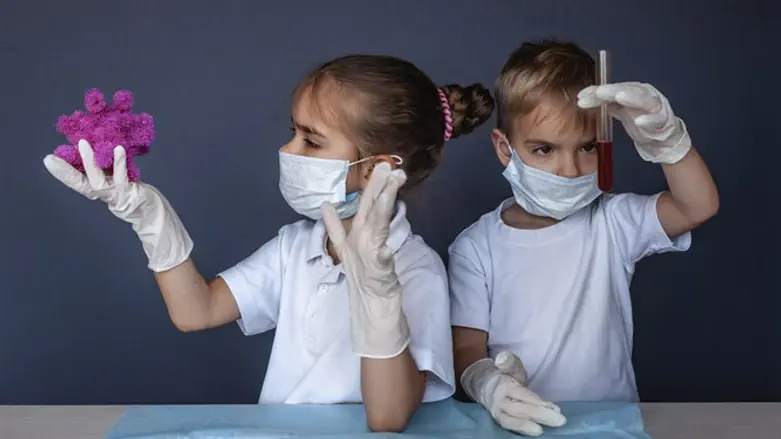 מחלת הכָּתֶרֶת  - טור מיוחד לילדים