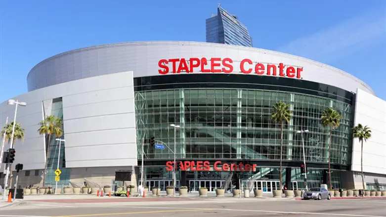 Staples Center, home of the Los Angeles Lakers