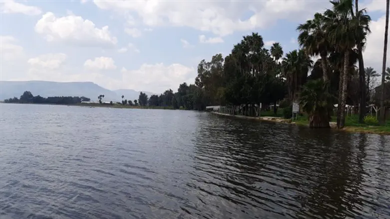 חוף חוקוק בכנרת