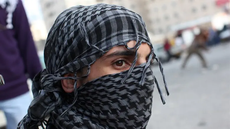 masked assailant (illustration)