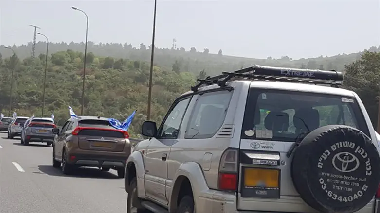 Протестный автопробег