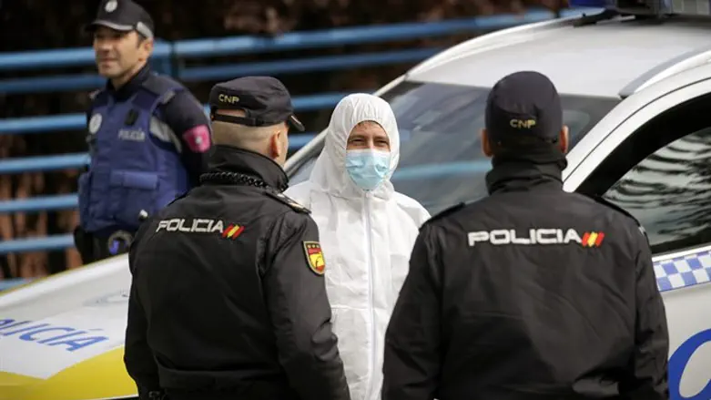 Police in Spain (illustrative)