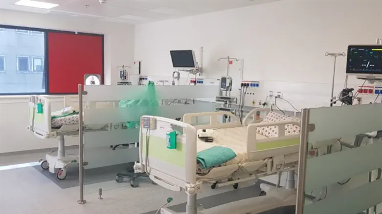 מחלקת הקורונה החדשה בבית החולים מעייני הישועה
