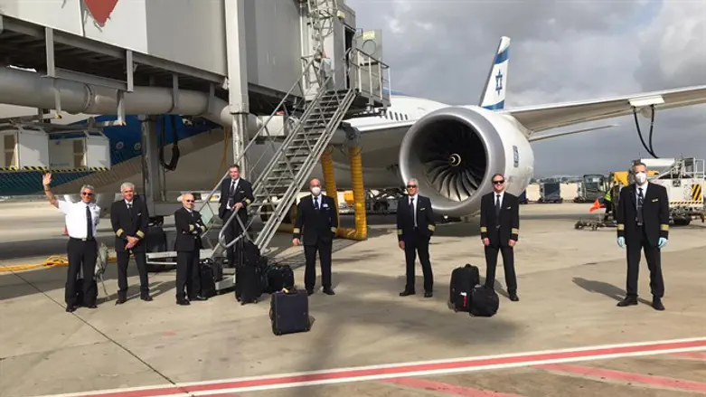 הטייסים לפני ההמראה