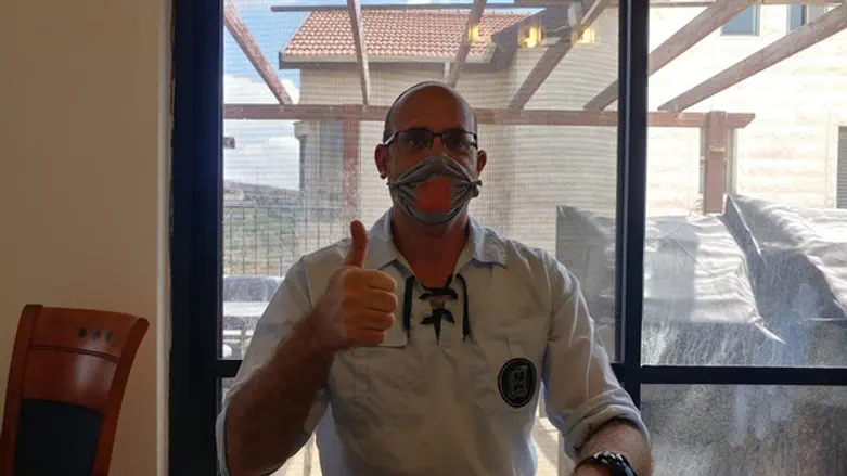 מזכ"ל בני עקיבא עם מסכת הקורונה