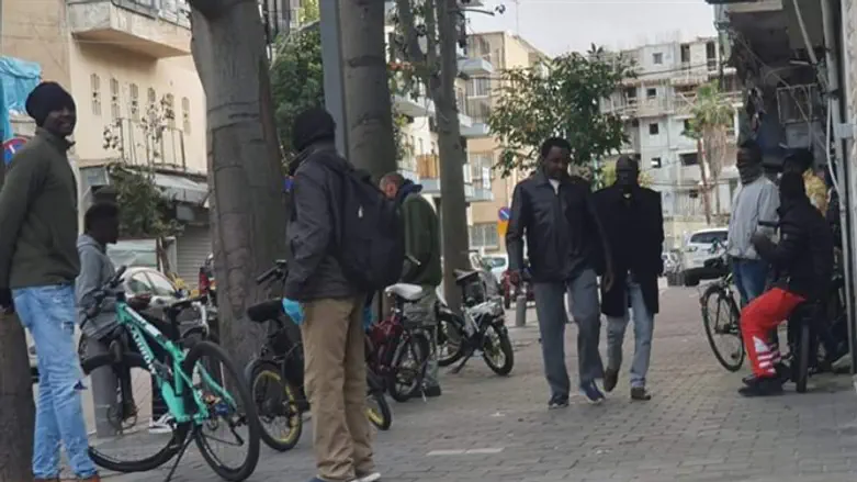 דרום תל אביב בזמן הקורונה