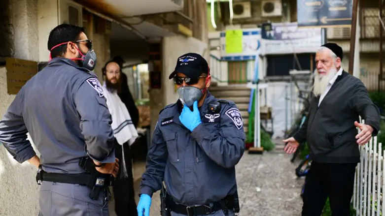 police in Bnei Brak