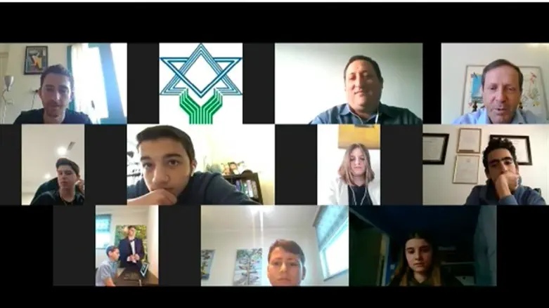 World Bible Quiz takes place irtually