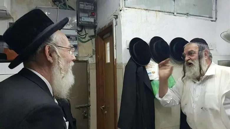 הרב קופרשטוק עם ח"כ אייכלר