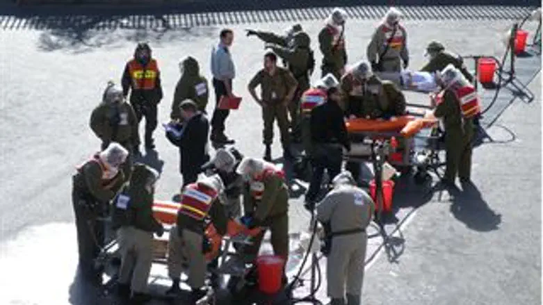 תרגיל: טיל כימי על חיפה