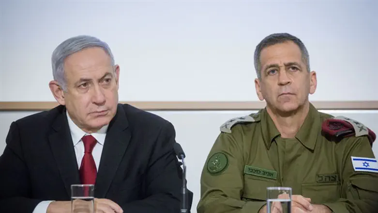 Авив Кохави и Биньямин Нетаньяху