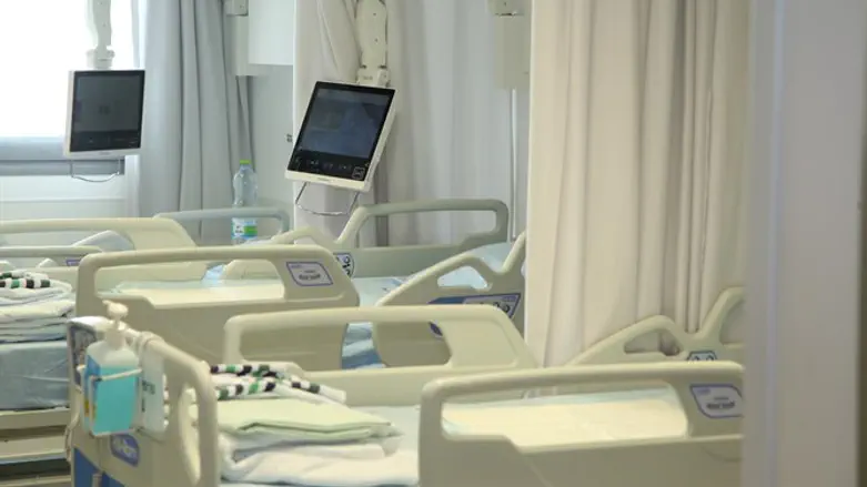 Отделение коронавируса в больнице "Ассута" в Ашдоде