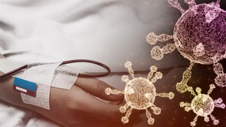 Recovering coronavirus patient