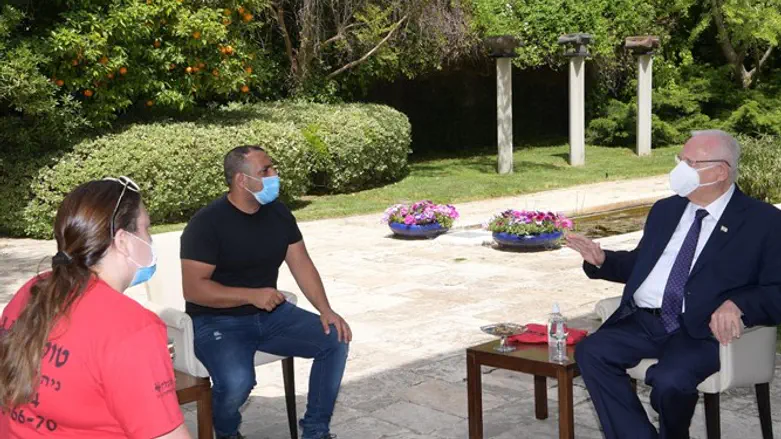 ריבלין עם בעלי העסקים