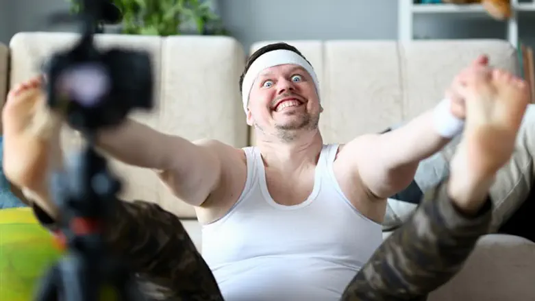 לא פשוט להתאמן בתוך הבית