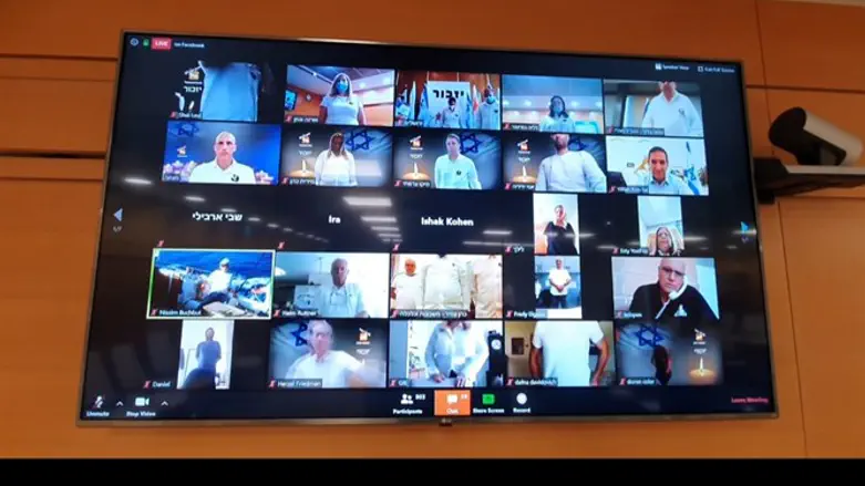 טקס הזיכרון ב"זום"