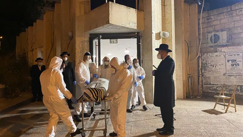 Похороны раввина Йешаяху Хабера (זצ"ל)