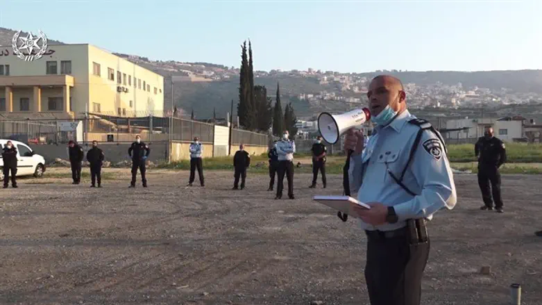 police in Deir al-Assad