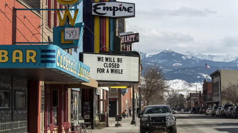 Livingston, Montana, seen here on March 30, 2020