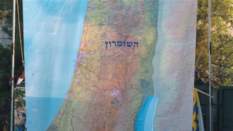 מפה ארץ ישראל