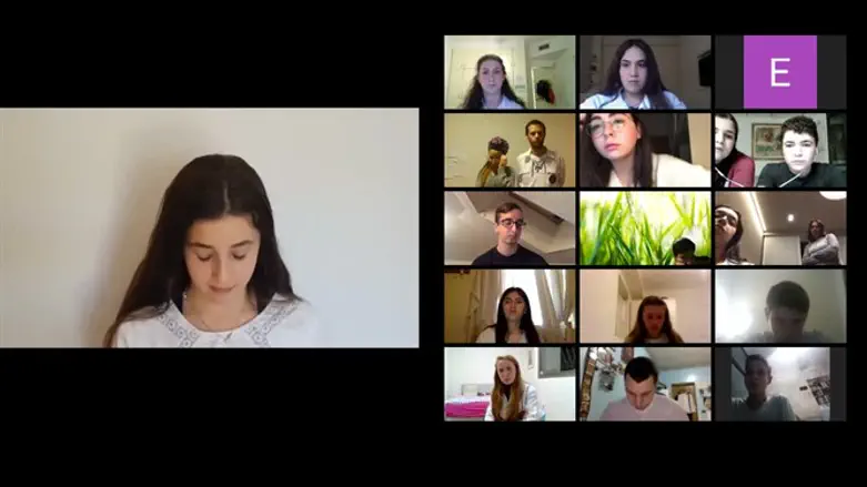 טקס הזיכרון ב'זום'