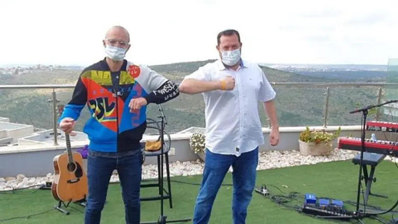 אברהם טל עם יוסי דגן