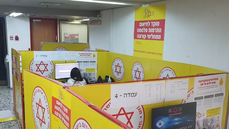 מוקד תיאום תרומות פלסמה
