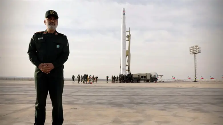 Amirali Hajizadeh, head of the aerospace division of the Revolutionary Guards