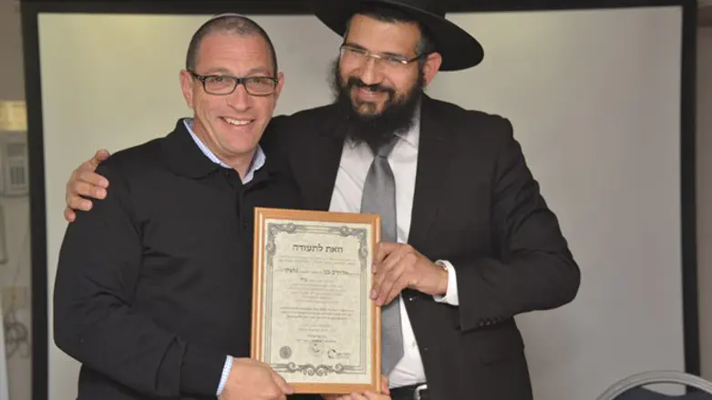 הענקת תעודות ללומדים בלימודי דעת