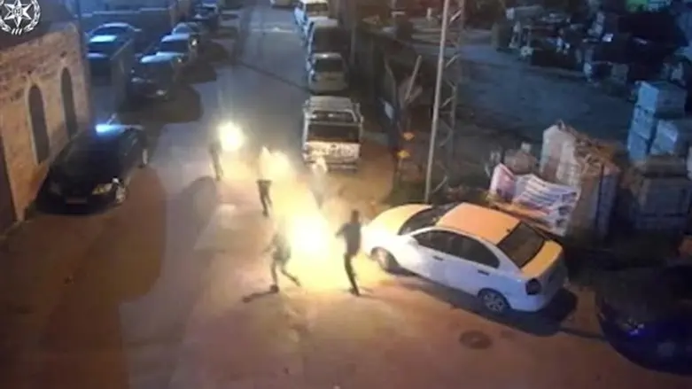 throwing firebombs in Jerusalem