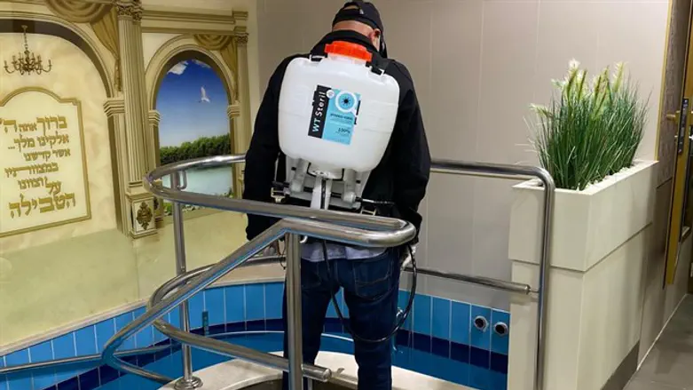 חומר מיוחד שפותח על ידי המכון הביולוגי יאפשר פתיחת מקוואות בבני ברק