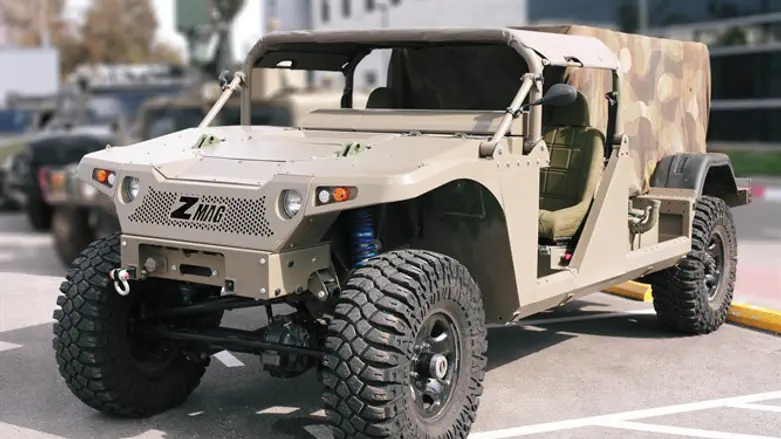 Новый военный внедорожник ZMAG