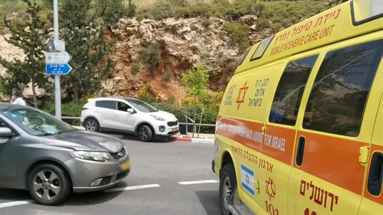 Место происшествия в Иерусалиме