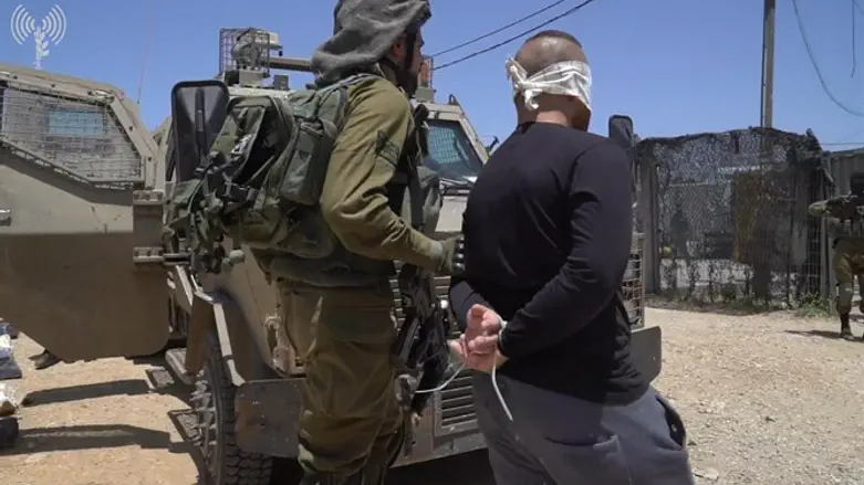 Ареста террориста в деревне Ябад