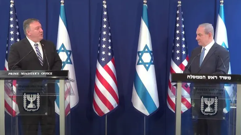 נתניהו ופומפאו