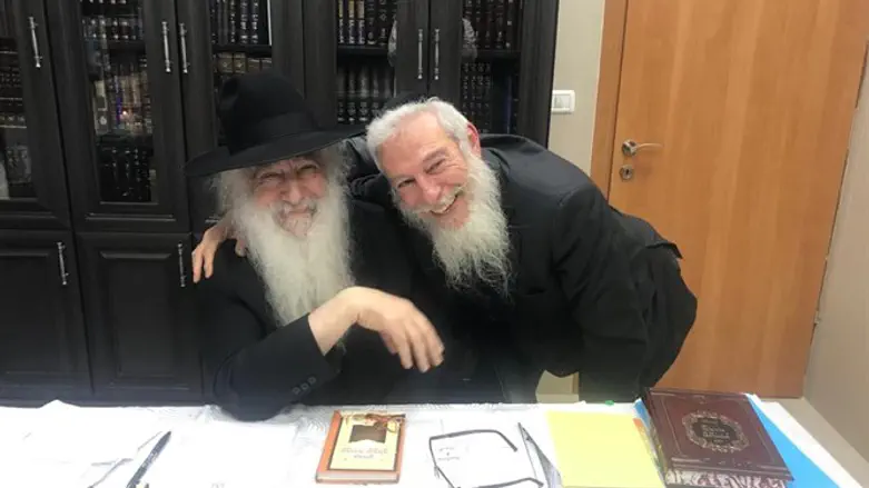 הרב דוד חנניה פינטו והרב עמי פייקובסקי
