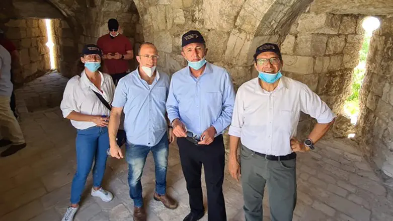 הרב רפי פרץ בסיור