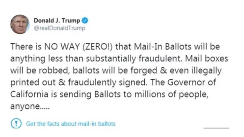 הציוץ של טראמפ