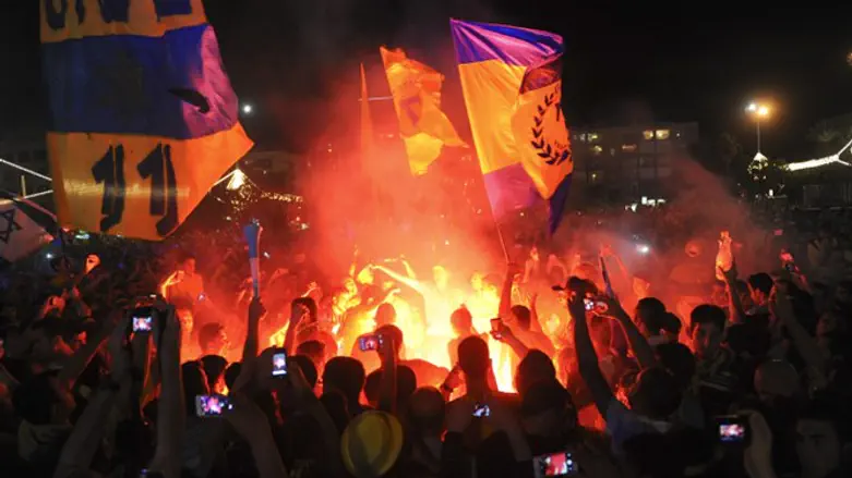 אוהדי מכבי (ארכיון)