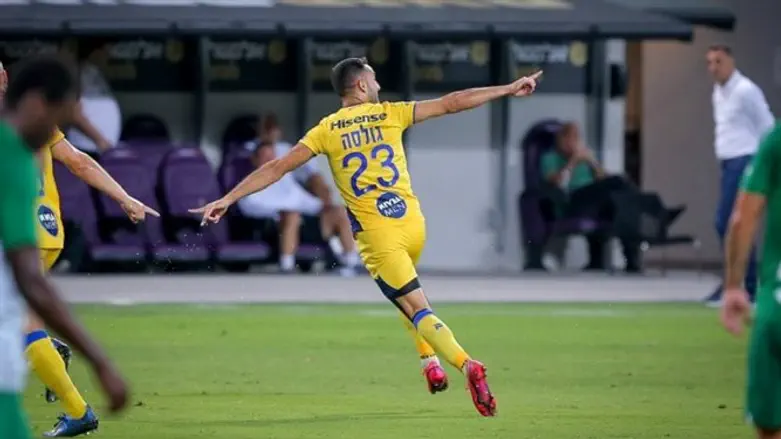 גולסה חוגג שער הערב בלי קהל