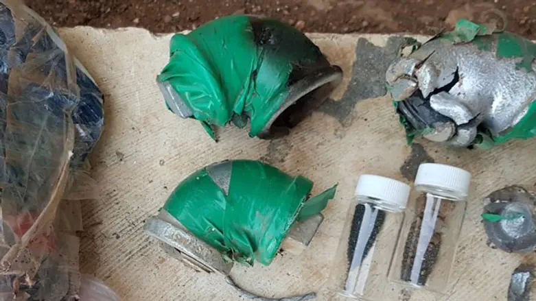 חלקים ממטעני הצינור