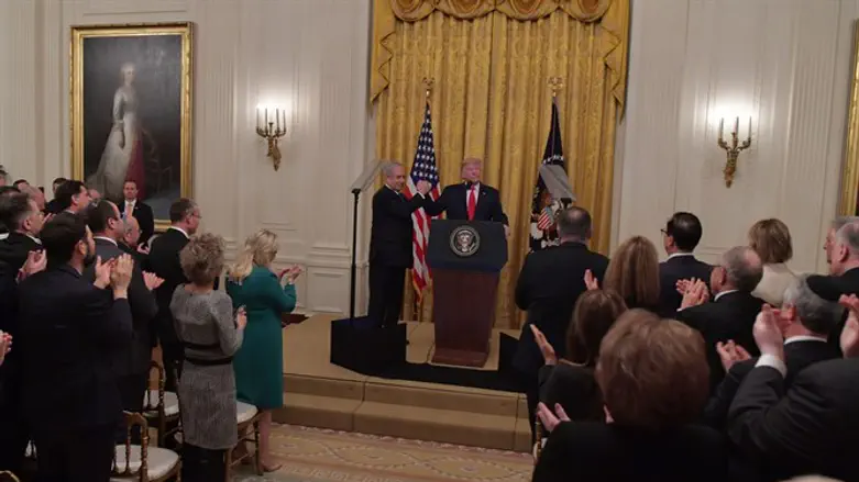 נתניהו טראמפ ותכנית המאה