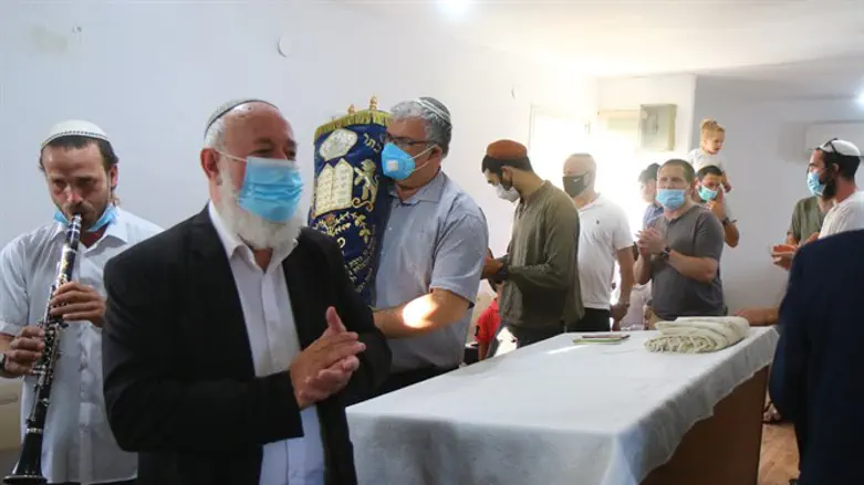 חנוכת בית הכנסת החדש במכללת אורות ישראל