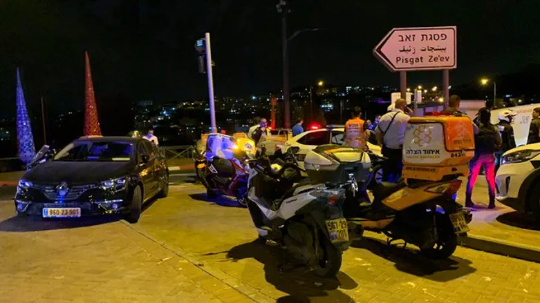 site of the accident