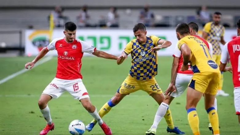 שחקני מכבי ובאר שבע בפעם הקודמת